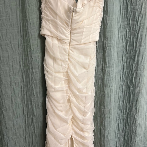 Oh Polly White Corset Dress - Picture 2 of 6